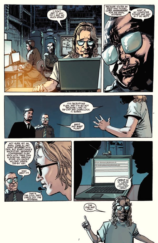 The X Files Conspiracy 1 Meets The Transformers Comic Book Preview Image  (4 of 9)